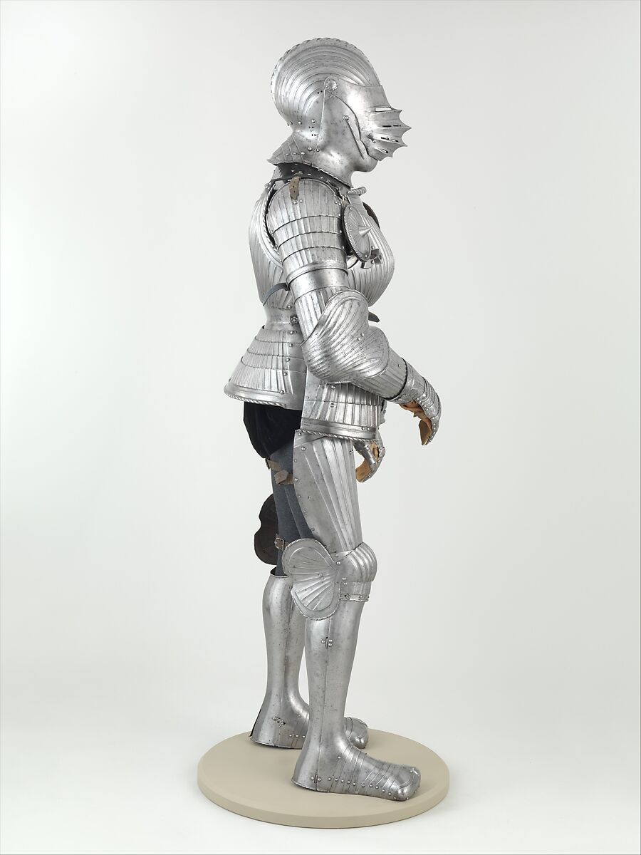 Field Armor, Steel, leather, German, Nuremberg