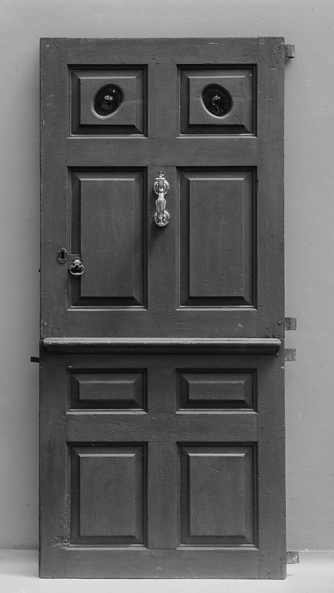 Exterior Door from Dr. Stephen Thorn House, New Hackensack, New York, Sweet gum, oak, American