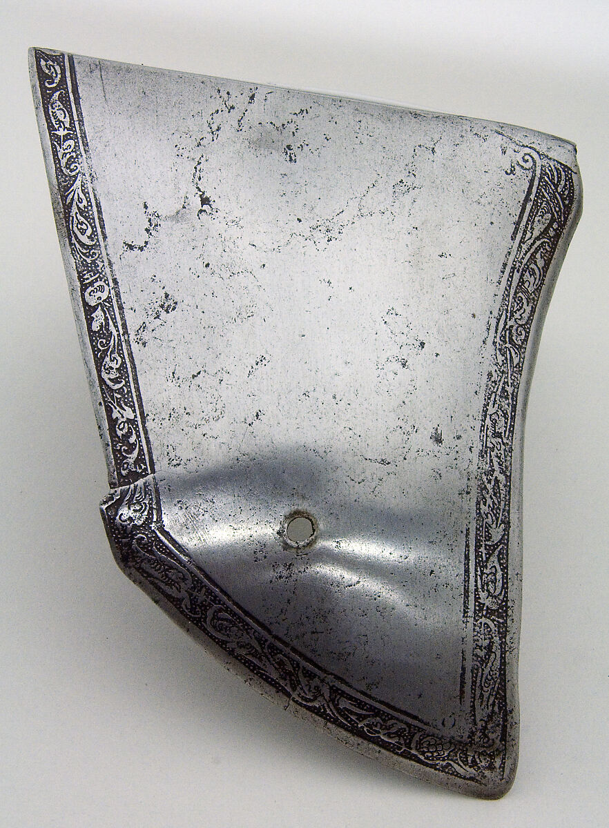 Armet, Attributed to Kolman Helmschmid (German, Augsburg 1471–1532), Steel, gold, German, Augsburg