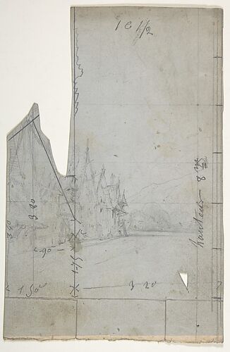 Design for a Stage Set at the Opéra, Paris