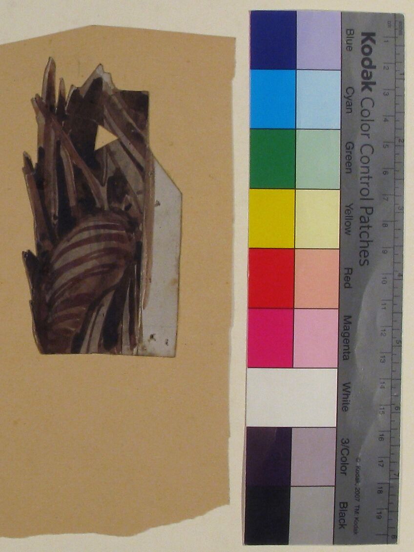 Design for a Stage Set at the Opéra, Paris, Eugène Cicéri (French, Paris 1813–1890 Fontainebleau), Brush and brown and gray wash, over graphite