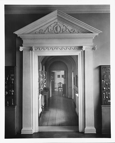 Exterior Doorway from One West Broad Street, Savannah, Georgia