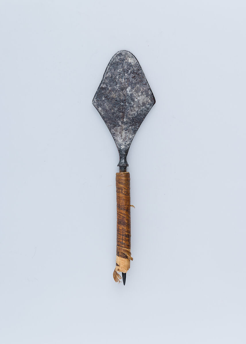 Arrowhead, Iron, reed, sinew, probably Tibetan or Chinese 
