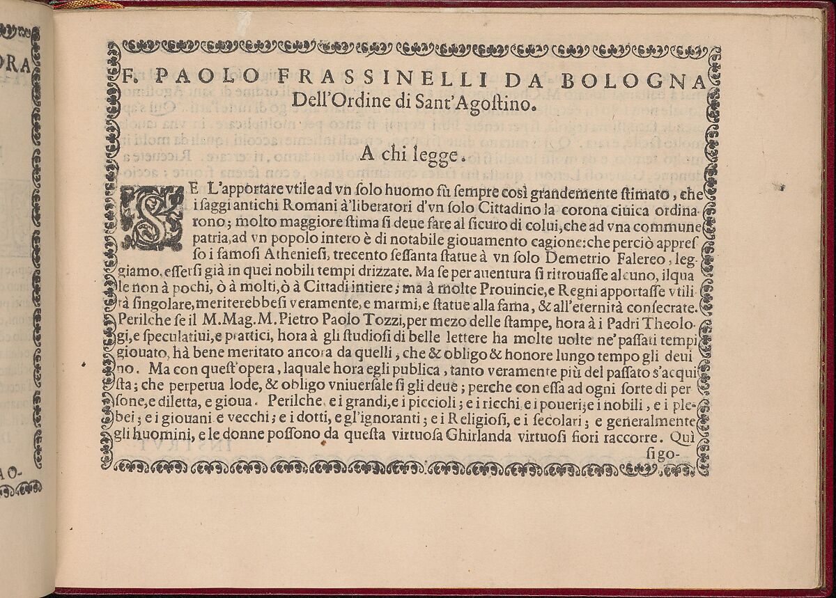 Ghirlanda: Di sei vaghi fiori scielti da piu famosi Giardini d'Italia, Pietro Paulo Tozzi (Italian, active 1593–1628), Etching and drawing