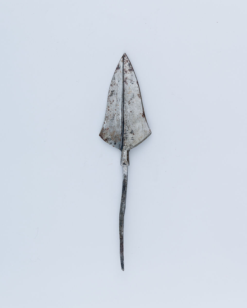 Arrowhead, Iron, probably Tibetan or Chinese 