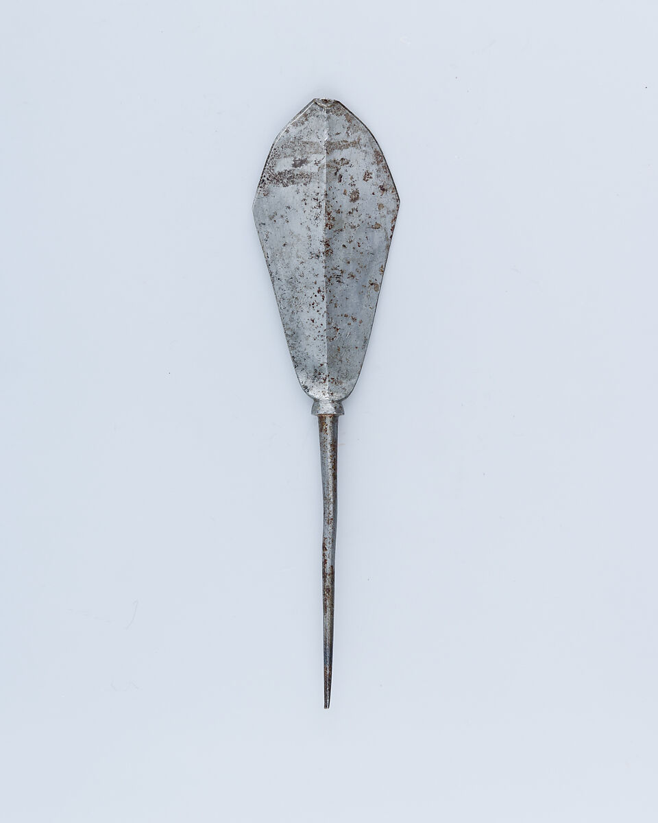 Arrowhead, Iron, probably Tibetan or Chinese