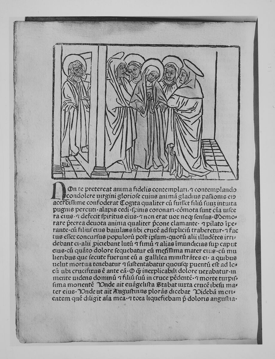 Meditationes, Johannes de Turrecremata  Spanish, Printed book with woodcut illustrations