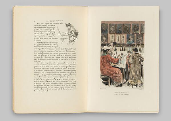 La Femme à Paris, Nos Contemporaires, Written by Octave Uzanne (French, Auxerre 1851–1931) 
