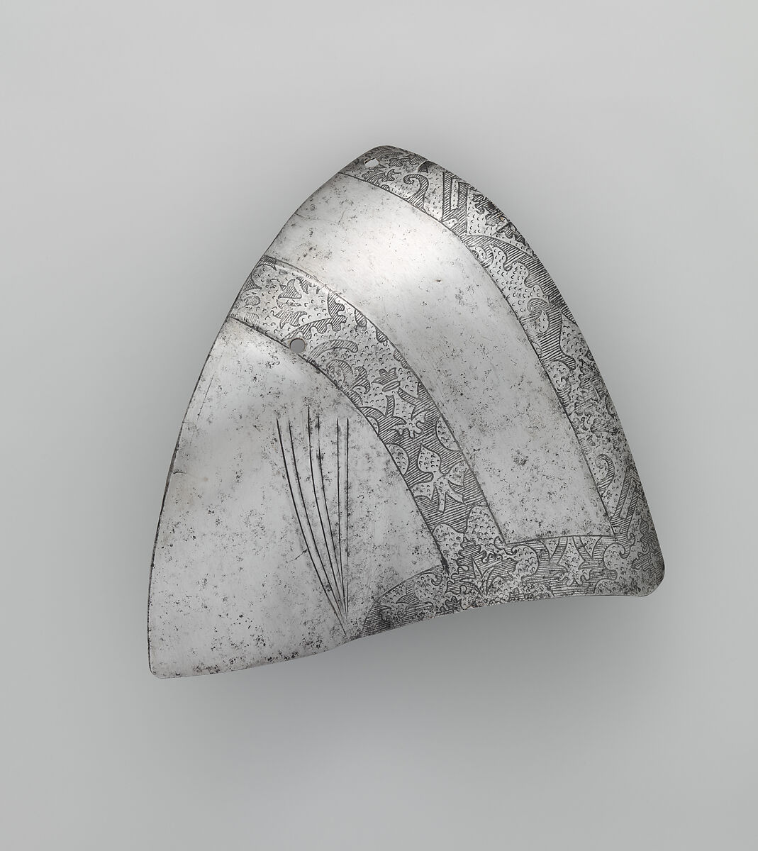 Reinforcing Pieces for the Tourney, Kolman Helmschmid (German, Augsburg 1471–1532), Steel, copper alloy, gold, German, Augsburg