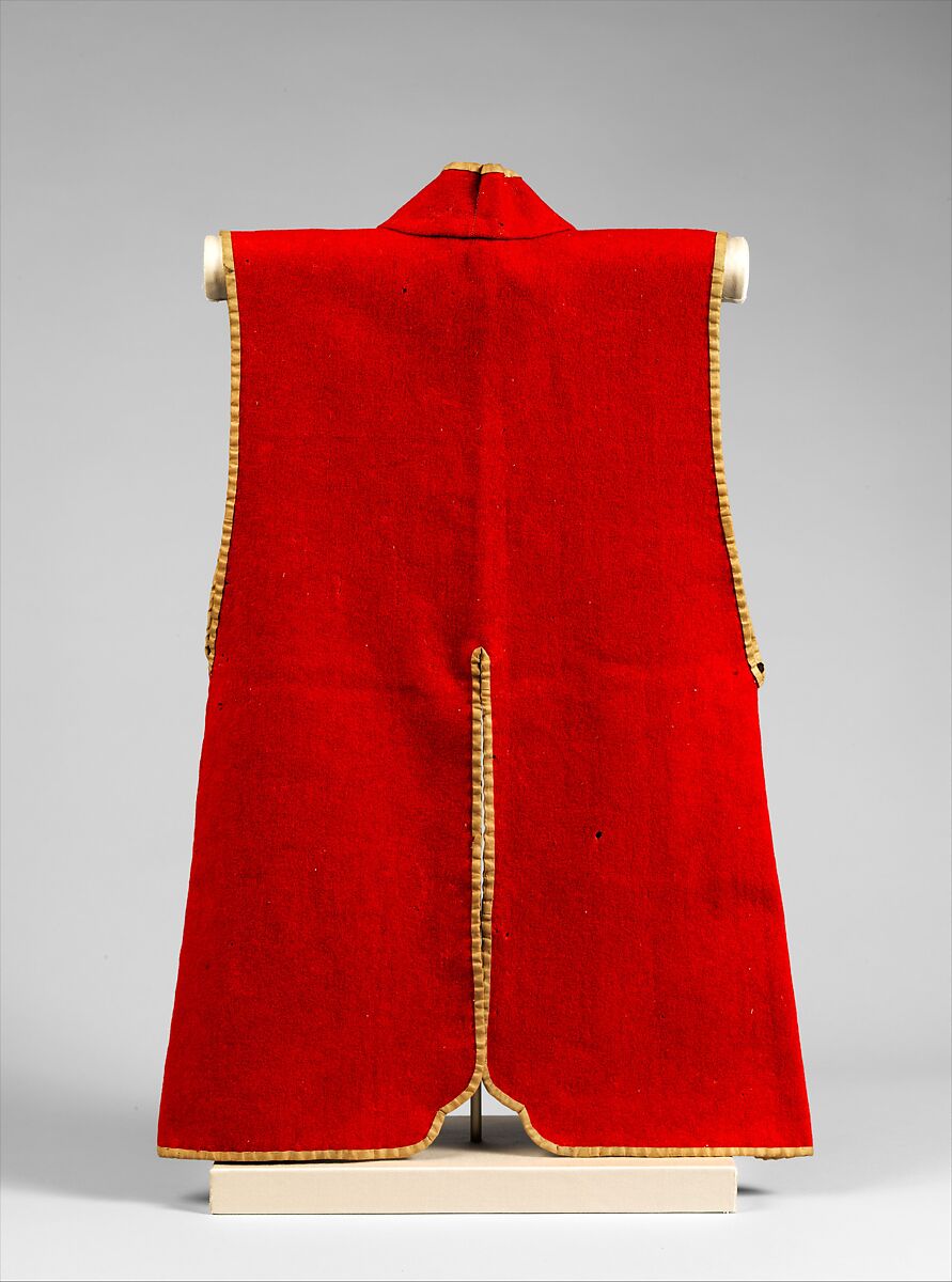 Surcoat (<i>Jinbaori</i>) for a Boy, Wool, silk brocade, metallic yarn, wool, Japanese