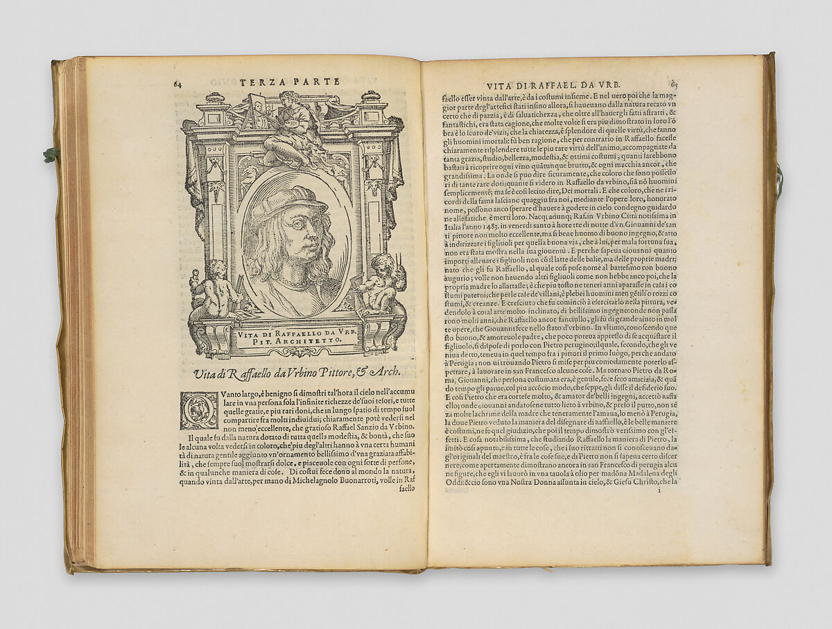 Le Vite de' Piv Eccellenti Pittori Scultori et Architettori..., Giorgio Vasari (Italian, Arezzo 1511–1574 Florence), Woodcut illlustrations