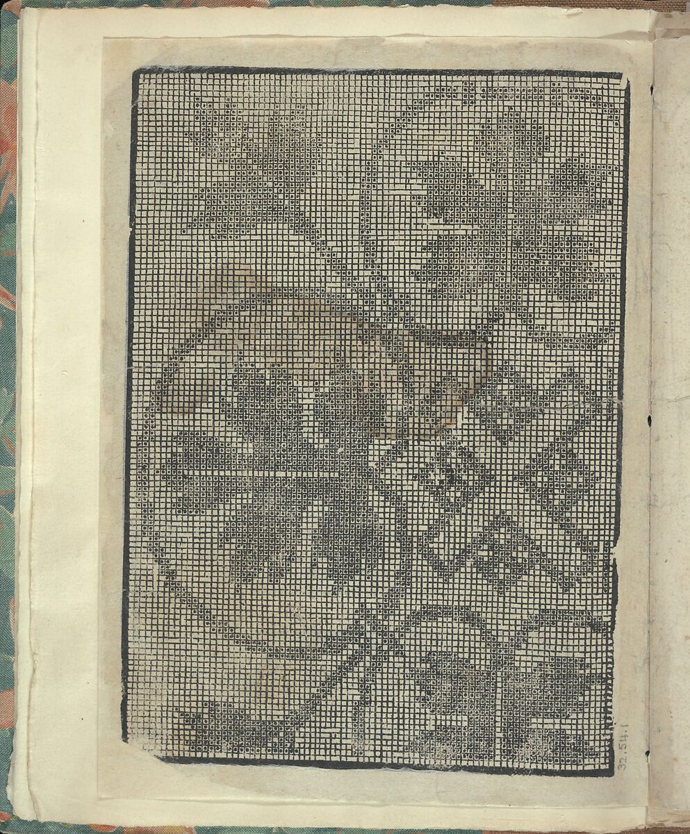 Opera Nova Universali intitulata Corona di racammi, Giovanni Andrea Vavassore (Italian, active Venice 1530–1573)  , Venice, Woodcut