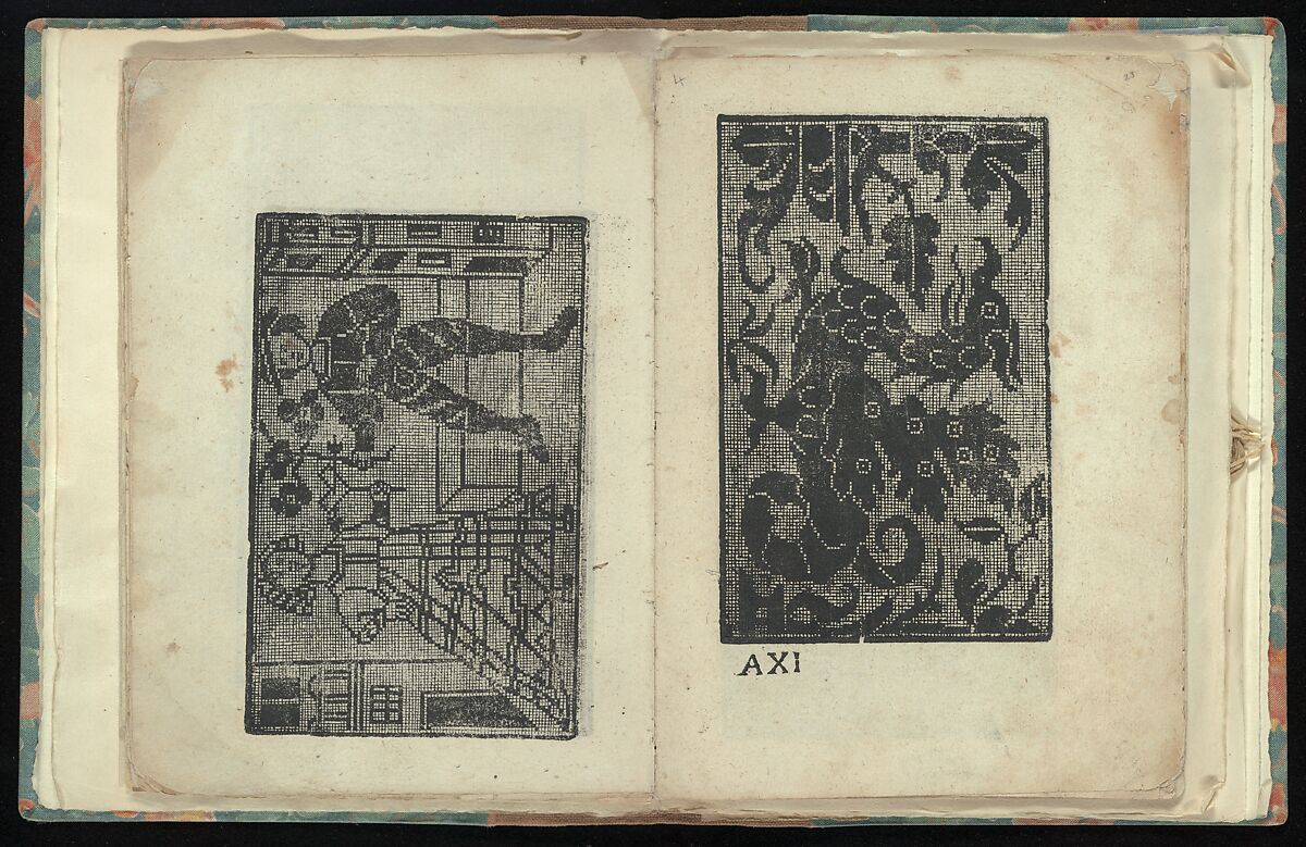 Opera Nova Universali intitulata Corona di racammi, Giovanni Andrea Vavassore (Italian, active Venice 1530–1573)  , Venice, Woodcut