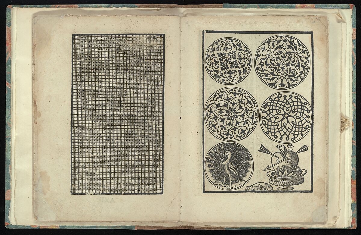 Opera Nova Universali intitulata Corona di racammi, Giovanni Andrea Vavassore (Italian, active Venice 1530–1573)  , Venice, Woodcut