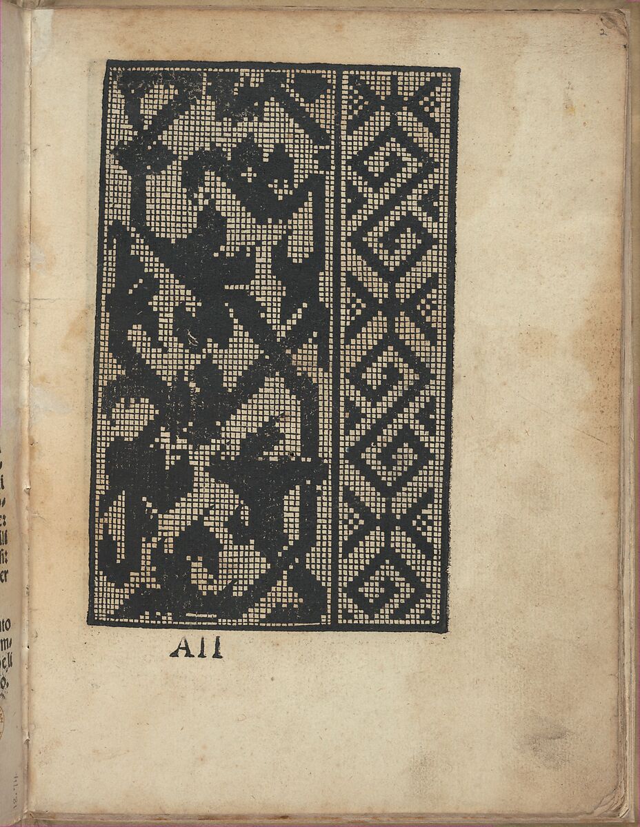 Esemplario di Lauori..., Giovanni Andrea Vavassore (Italian, active Venice 1530–1573)  , Venice, Woodcut