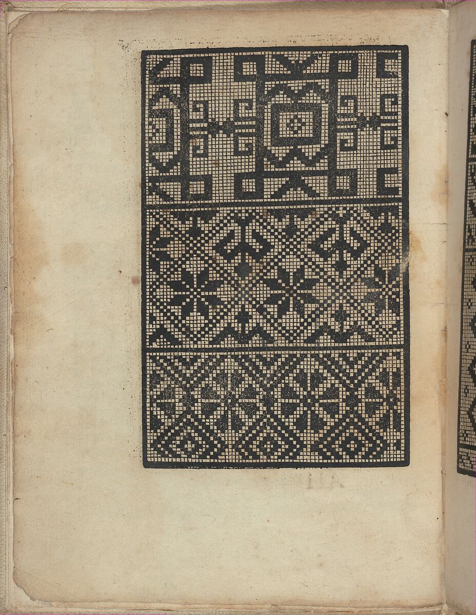 Esemplario di Lauori..., Giovanni Andrea Vavassore (Italian, active Venice 1530–1573)  , Venice, Woodcut