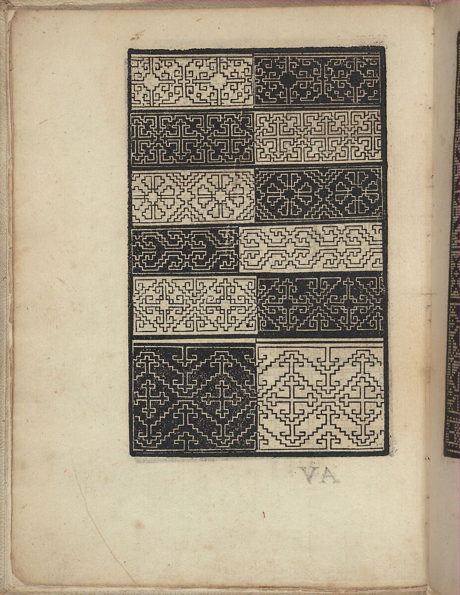 Esemplario di Lauori..., Giovanni Andrea Vavassore (Italian, active Venice 1530–1573)  , Venice, Woodcut