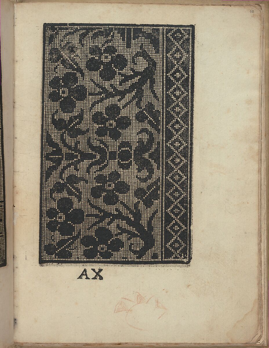 Esemplario di Lauori..., Giovanni Andrea Vavassore (Italian, active Venice 1530–1573)  , Venice, Woodcut