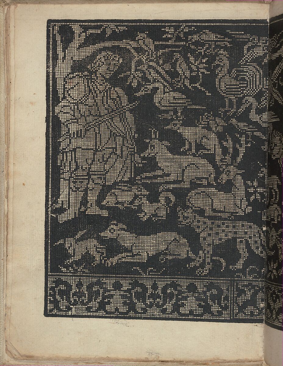 Esemplario di Lauori..., Giovanni Andrea Vavassore (Italian, active Venice 1530–1573)  , Venice, Woodcut