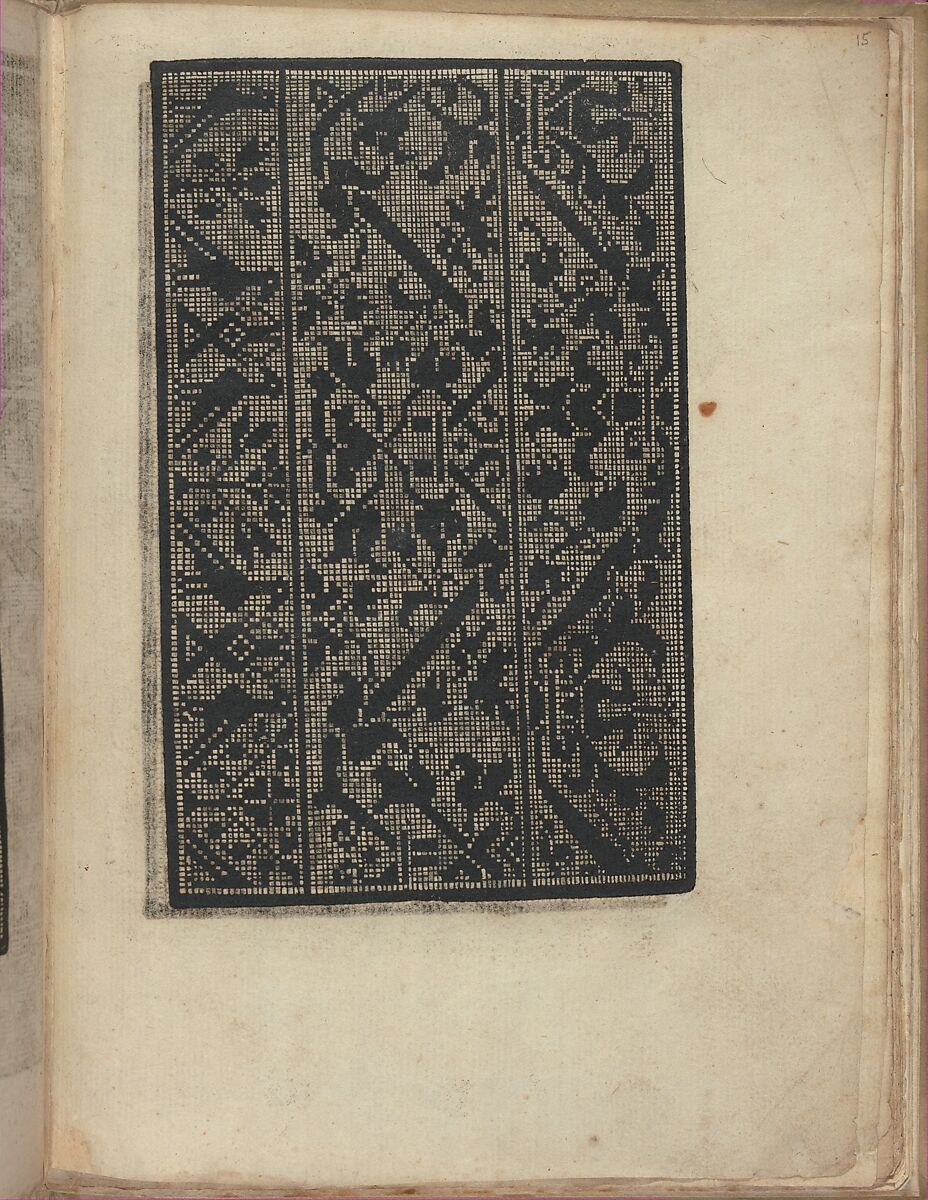 Esemplario di Lauori..., Giovanni Andrea Vavassore (Italian, active Venice 1530–1573)  , Venice, Woodcut