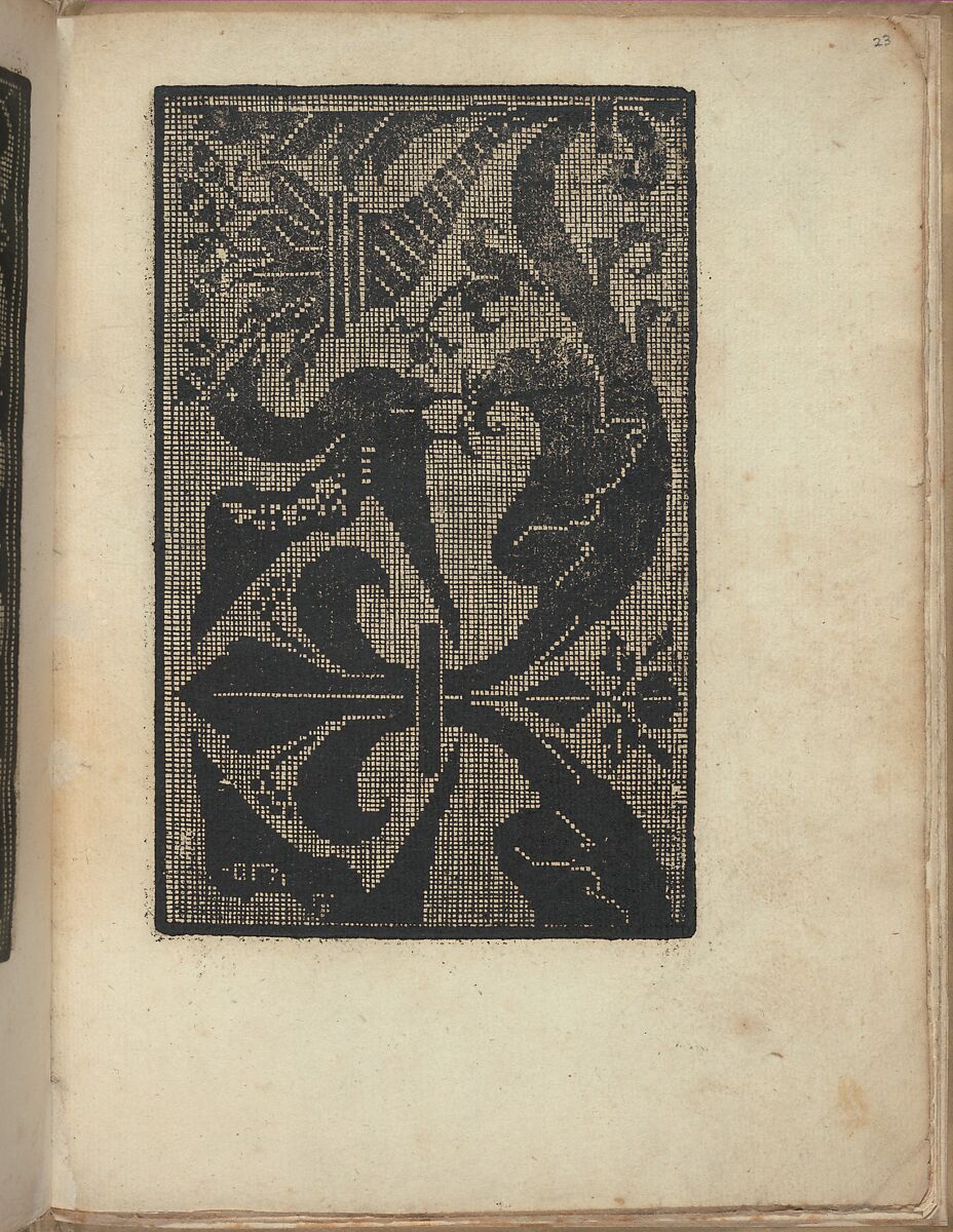 Esemplario di Lauori..., Giovanni Andrea Vavassore (Italian, active Venice 1530–1573)  , Venice, Woodcut