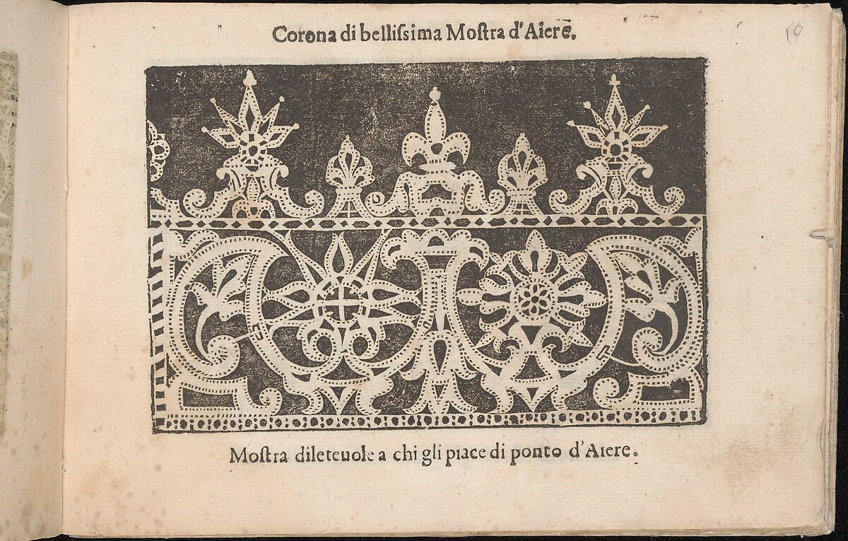 Corona delle Nobile et Virtuose Donne, Libro Terzo, Cesare Vecellio (Italian, Pieve di Cadore 1521–1601 Venice)  , Venice, Woodcut