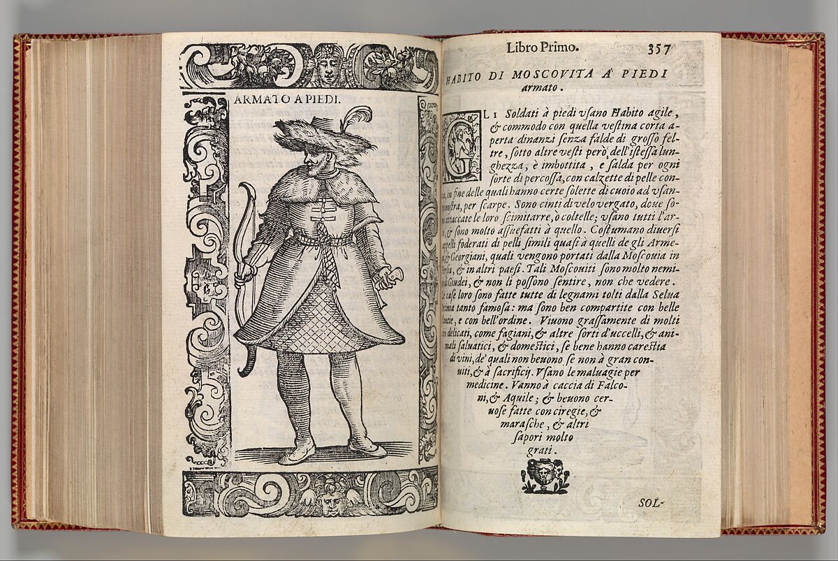 De gli habiti antichi et moderni di diversi parti del mondo, libri due ..., Cesare Vecellio (Italian, Pieve di Cadore 1521–1601 Venice), Woodcut