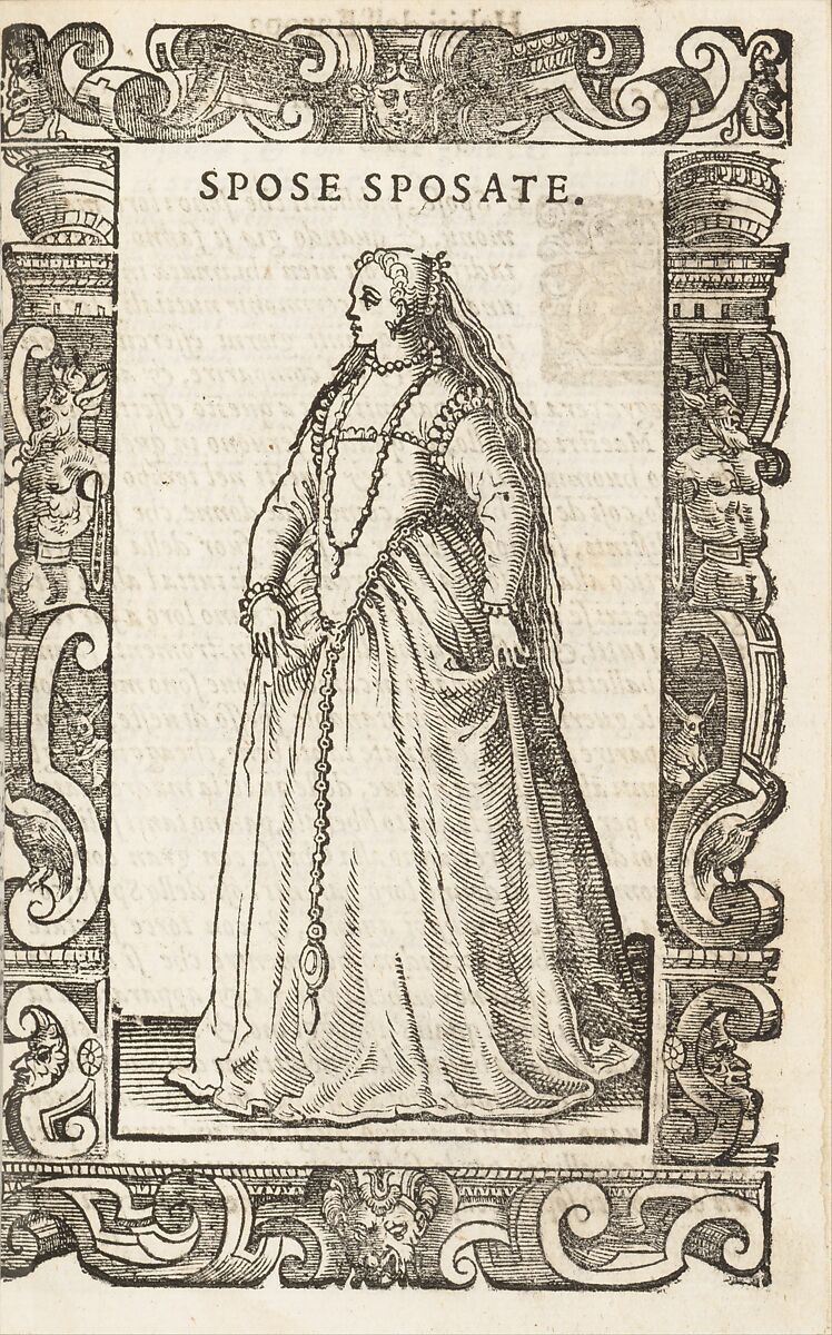 De gli habiti antichi et moderni di diversi parti del mondo, libri due ..., Cesare Vecellio (Italian, Pieve di Cadore 1521–1601 Venice), Woodcut