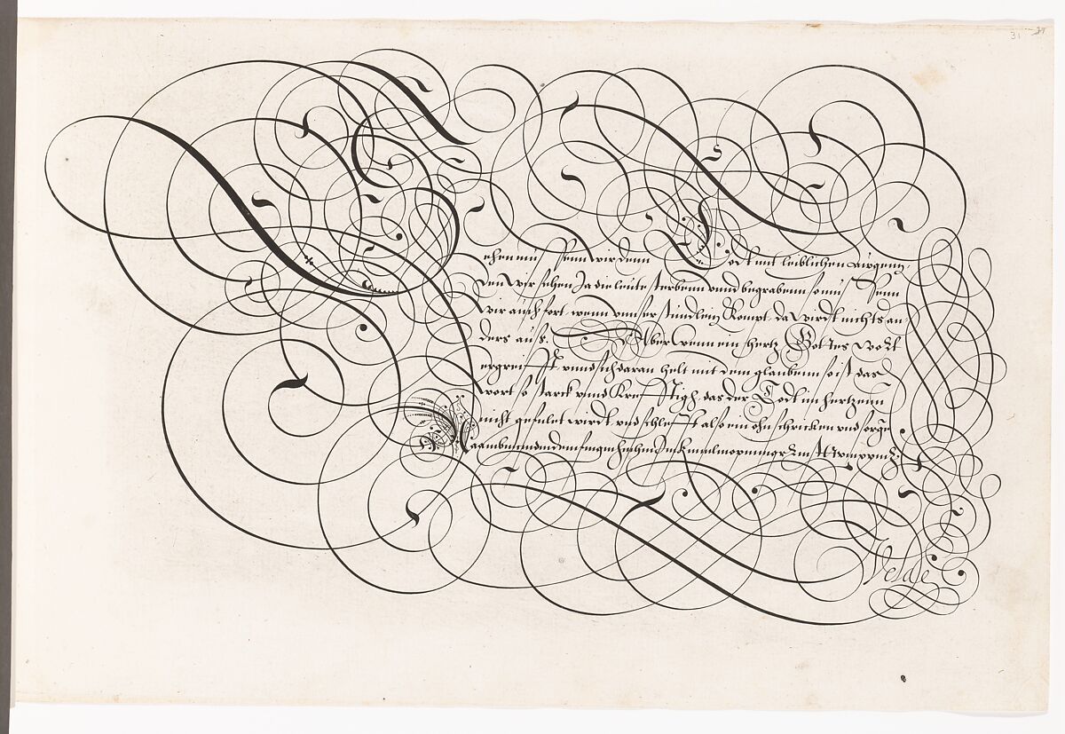 Spieghel der Schryfkonste...(Mirror of the Art of Writing), Jan van de Velde I (Netherlandish, Antwerp 1568–1623 Haarlem), Plates: etching and woodcut