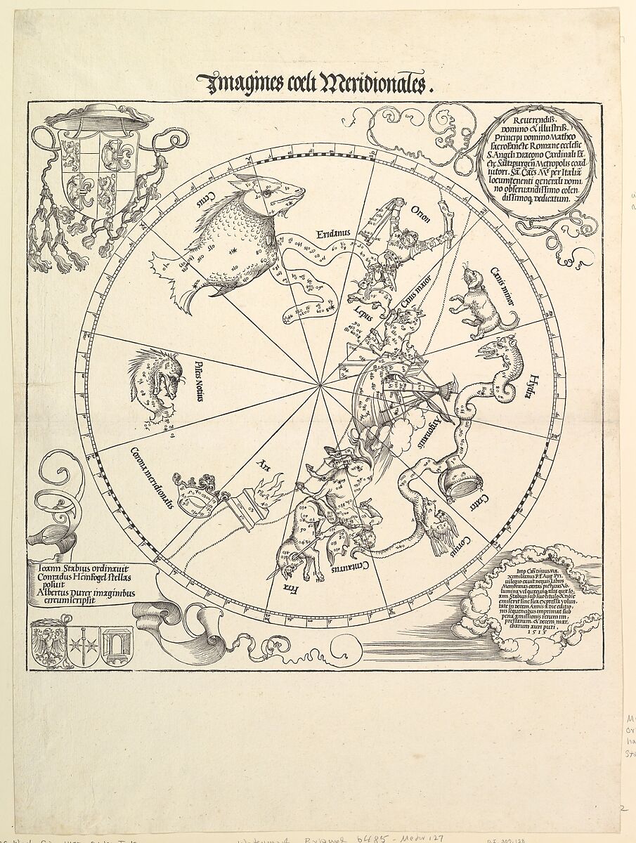 The Celestial Globe-Southern Hemisphere