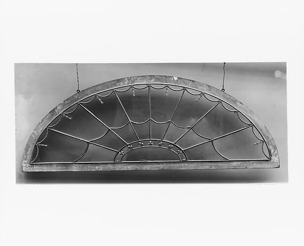 Fanlight from Craig House, Baltimore, Maryland
