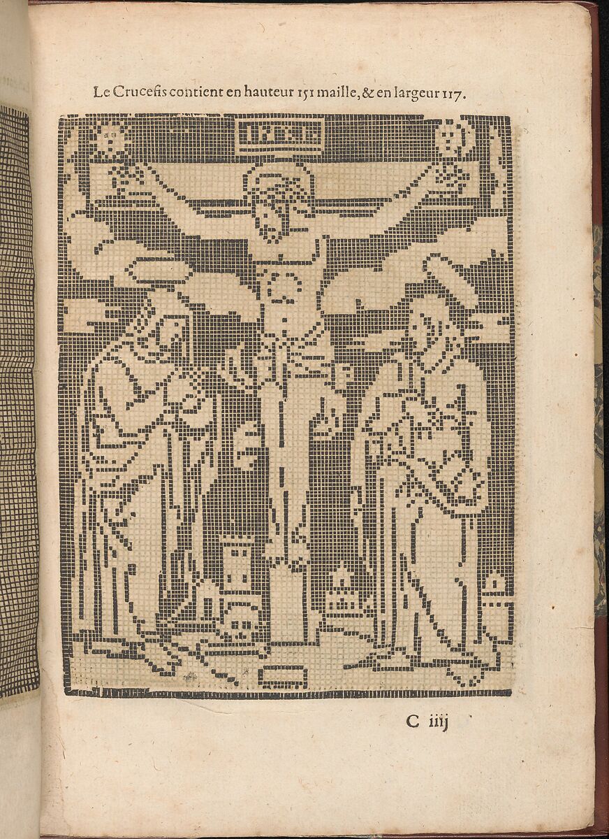 Les Secondes Oeuvres, et Subtiles Inventions De Lingerie du Seigneur Federic de Vinciolo Venitien, Federico de Vinciolo (Italian, active Paris, ca. 1587–99), Woodcut