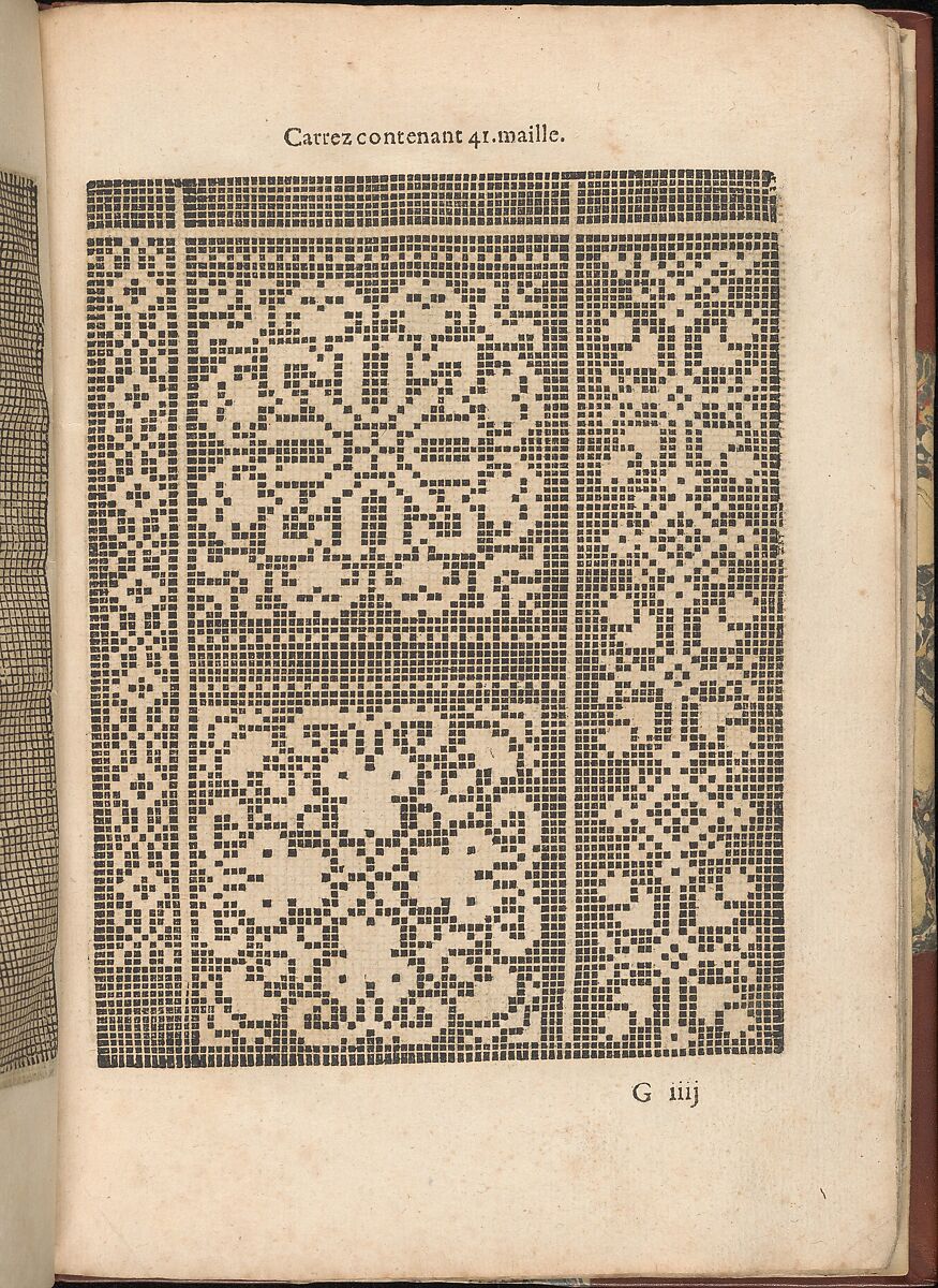 Les Secondes Oeuvres, et Subtiles Inventions De Lingerie du Seigneur Federic de Vinciolo Venitien, Federico de Vinciolo (Italian, active Paris, ca. 1587–99), Woodcut