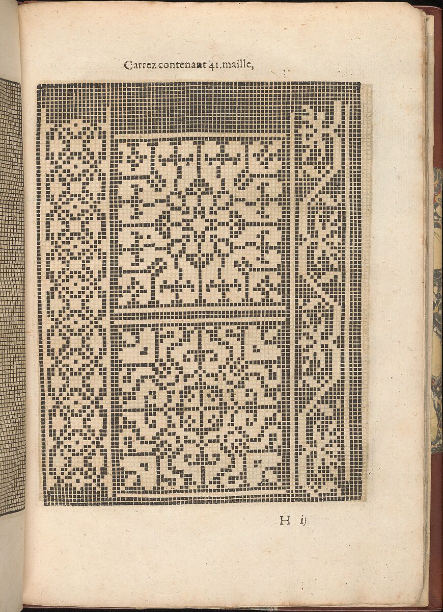 Les Secondes Oeuvres, et Subtiles Inventions De Lingerie du Seigneur Federic de Vinciolo Venitien, Federico de Vinciolo (Italian, active Paris, ca. 1587–99), Woodcut
