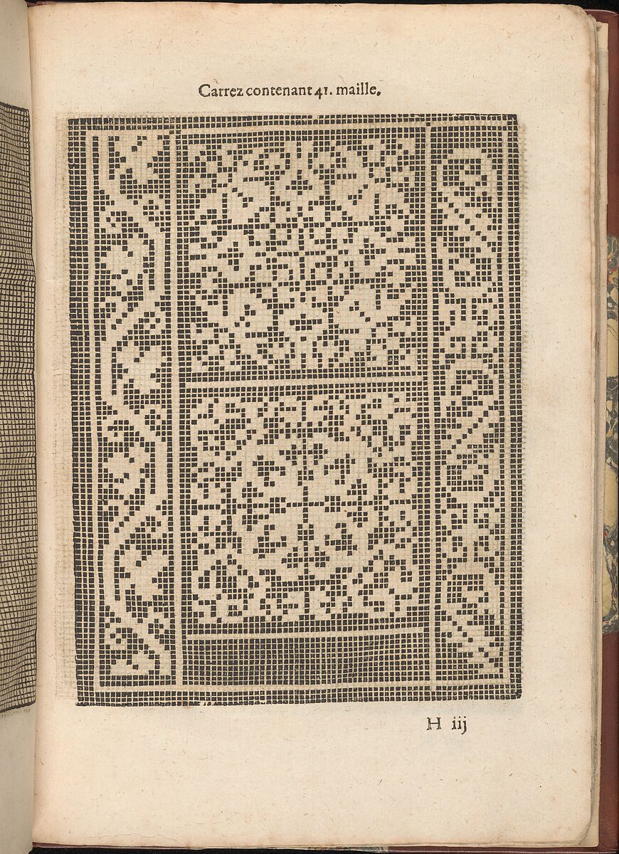 Les Secondes Oeuvres, et Subtiles Inventions De Lingerie du Seigneur Federic de Vinciolo Venitien, Federico de Vinciolo (Italian, active Paris, ca. 1587–99), Woodcut
