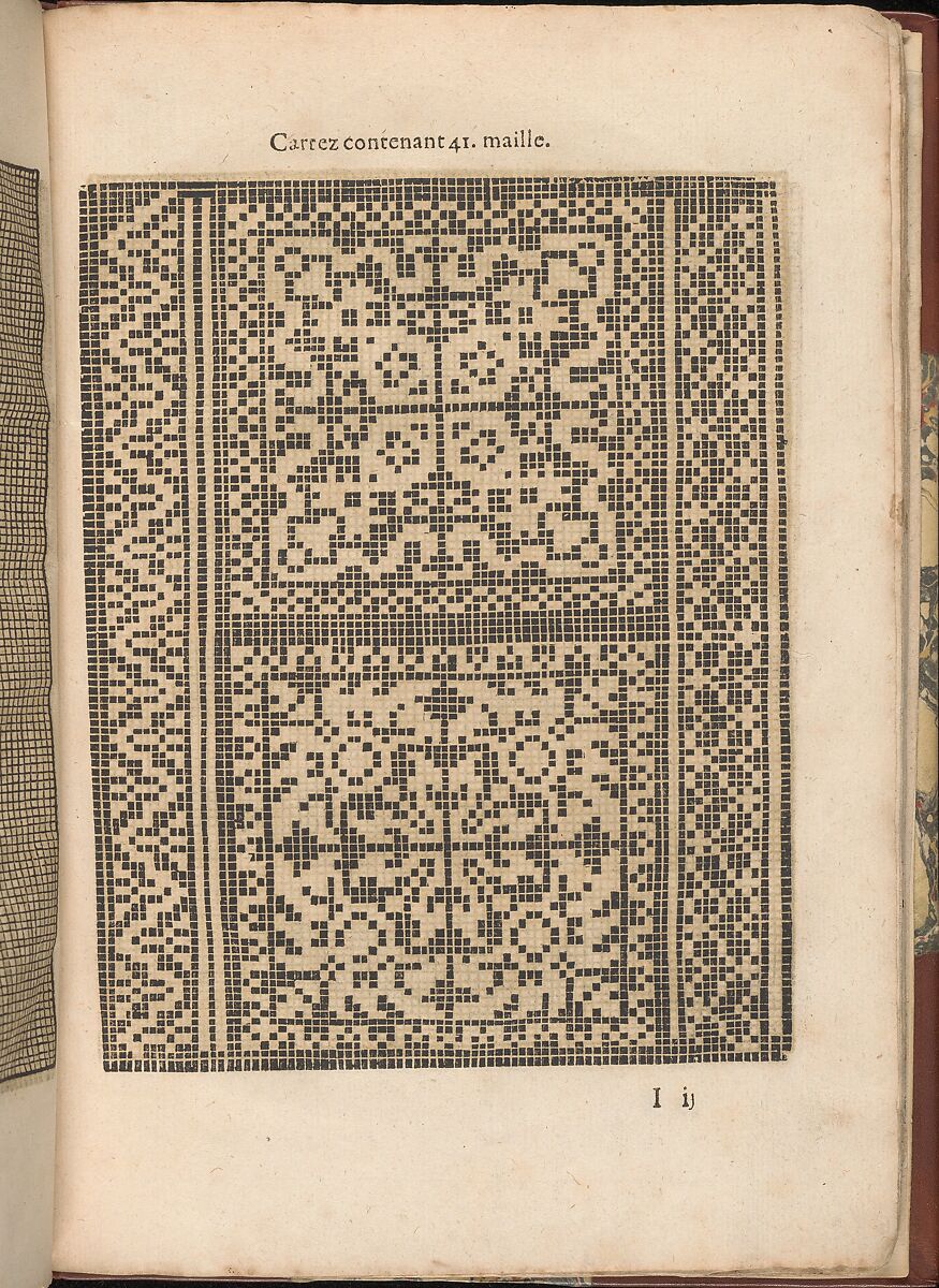 Les Secondes Oeuvres, et Subtiles Inventions De Lingerie du Seigneur Federic de Vinciolo Venitien, Federico de Vinciolo (Italian, active Paris, ca. 1587–99), Woodcut