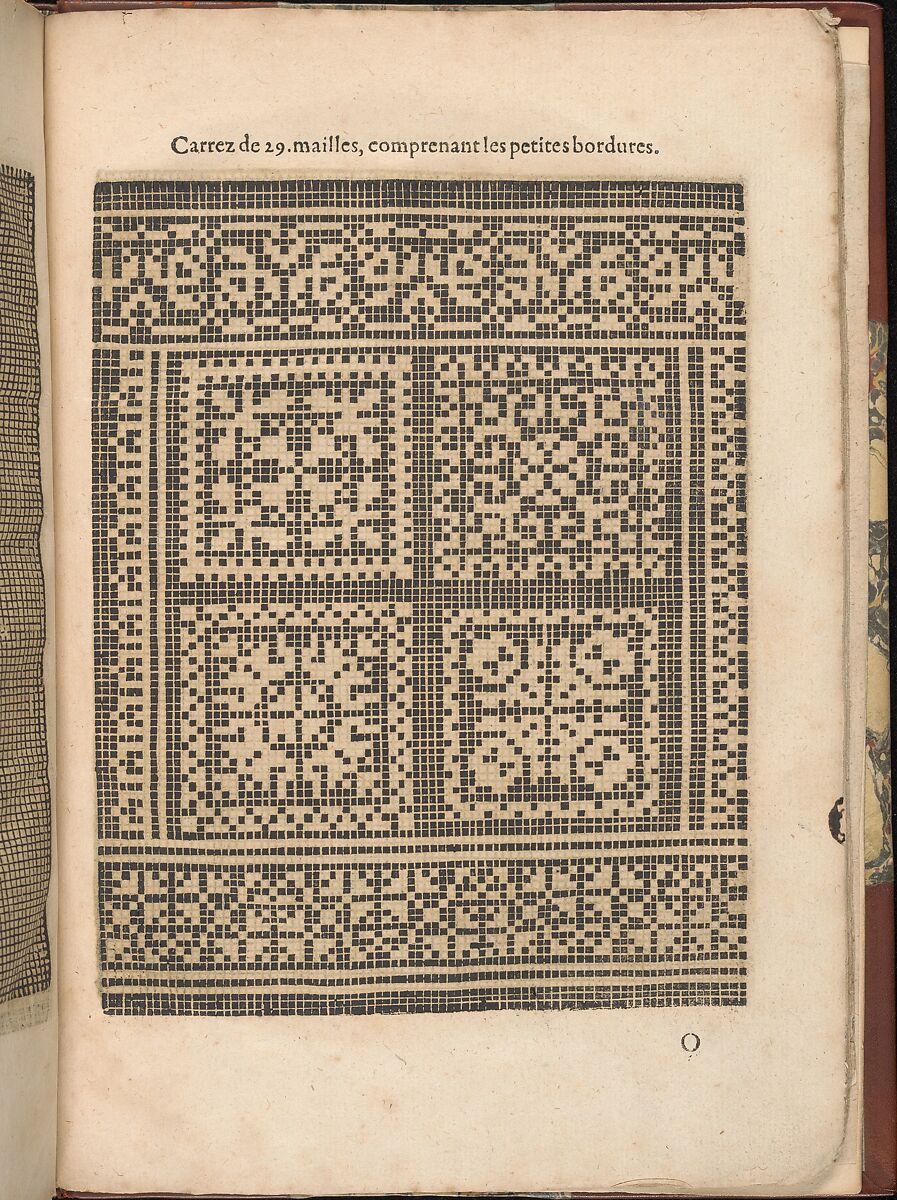 Les Secondes Oeuvres, et Subtiles Inventions De Lingerie du Seigneur Federic de Vinciolo Venitien, Federico de Vinciolo (Italian, active Paris, ca. 1587–99), Woodcut