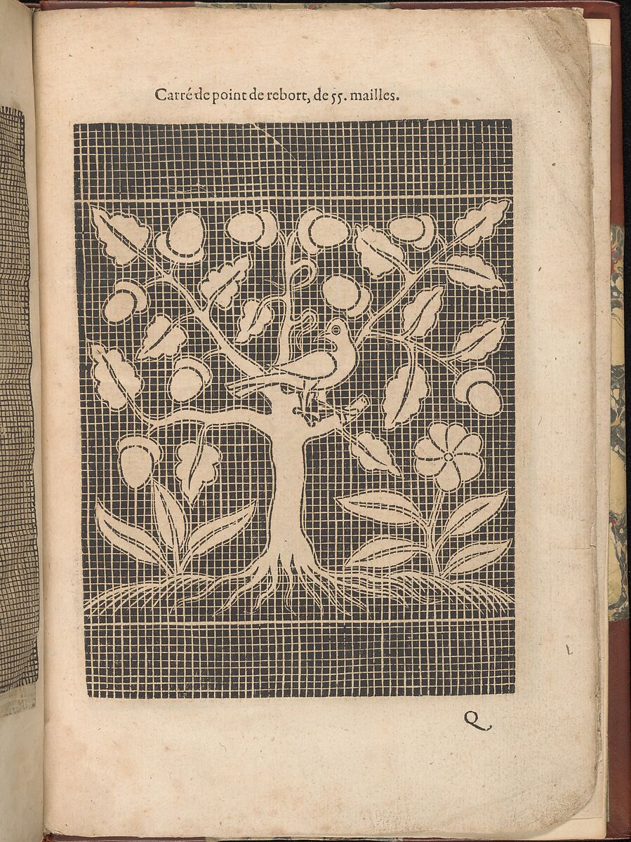 Les Secondes Oeuvres, et Subtiles Inventions De Lingerie du Seigneur Federic de Vinciolo Venitien, Federico de Vinciolo (Italian, active Paris, ca. 1587–99), Woodcut