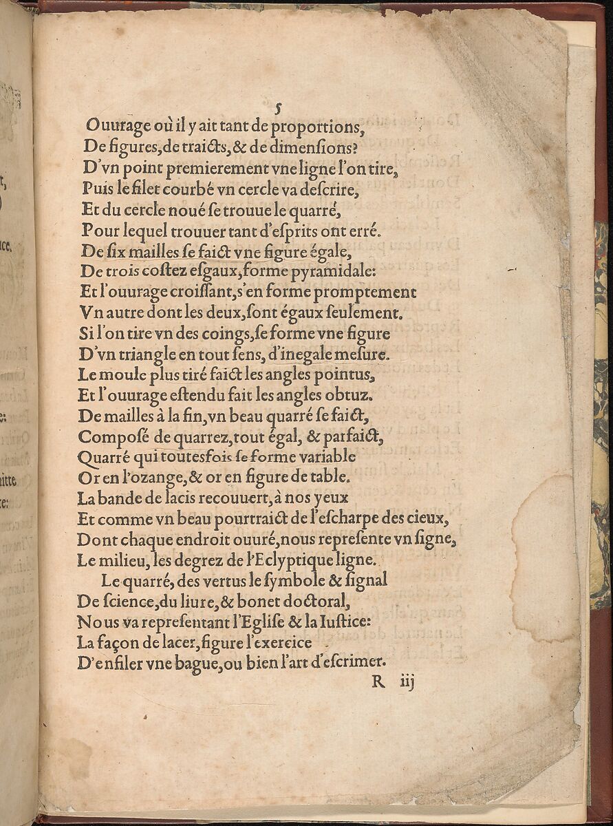 Les Secondes Oeuvres, et Subtiles Inventions De Lingerie du Seigneur Federic de Vinciolo Venitien, Federico de Vinciolo (Italian, active Paris, ca. 1587–99), Woodcut