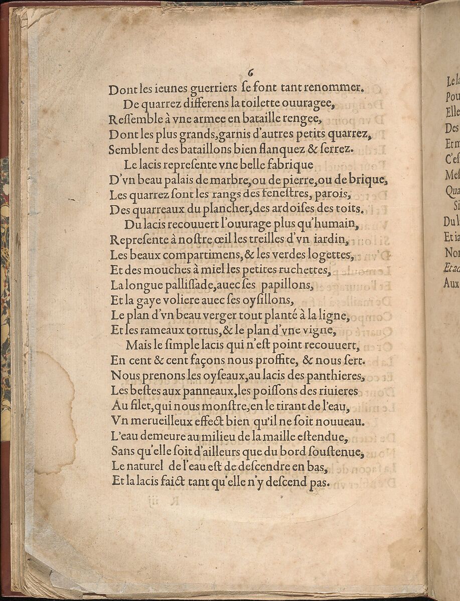 Les Secondes Oeuvres, et Subtiles Inventions De Lingerie du Seigneur Federic de Vinciolo Venitien, Federico de Vinciolo (Italian, active Paris, ca. 1587–99), Woodcut