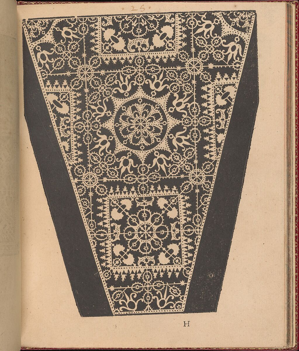 Les Singuliers et Nouveaux Portraicts..., Federico de Vinciolo (Italian, active Paris, ca. 1587–99), Woodcut