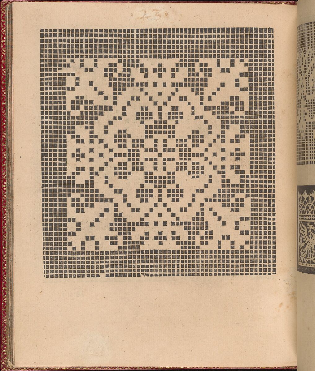 Les Singuliers et Nouveaux Portraicts..., Federico de Vinciolo (Italian, active Paris, ca. 1587–99), Woodcut