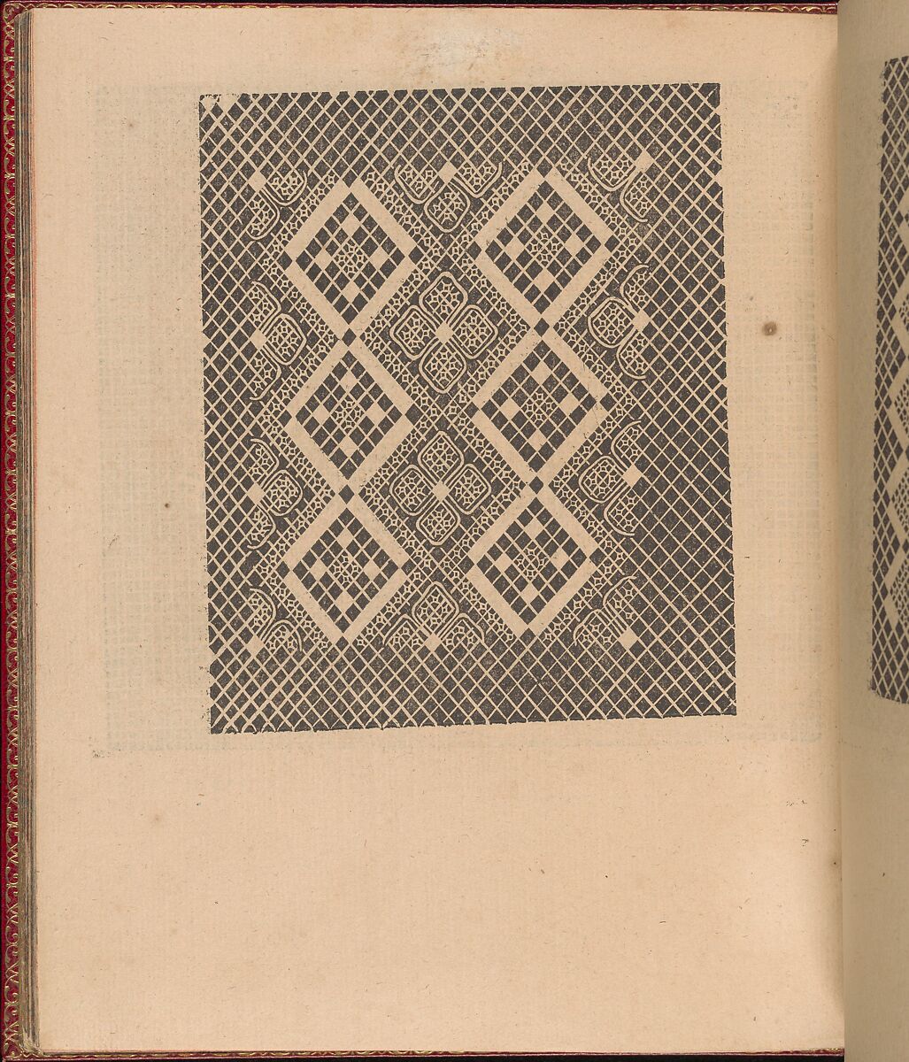 Les Singuliers et Nouveaux Portraicts..., Federico de Vinciolo (Italian, active Paris, ca. 1587–99), Woodcut