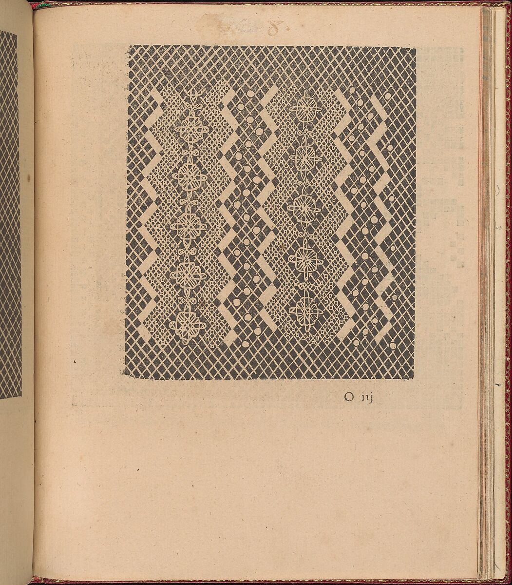 Les Singuliers et Nouveaux Portraicts..., Federico de Vinciolo (Italian, active Paris, ca. 1587–99), Woodcut