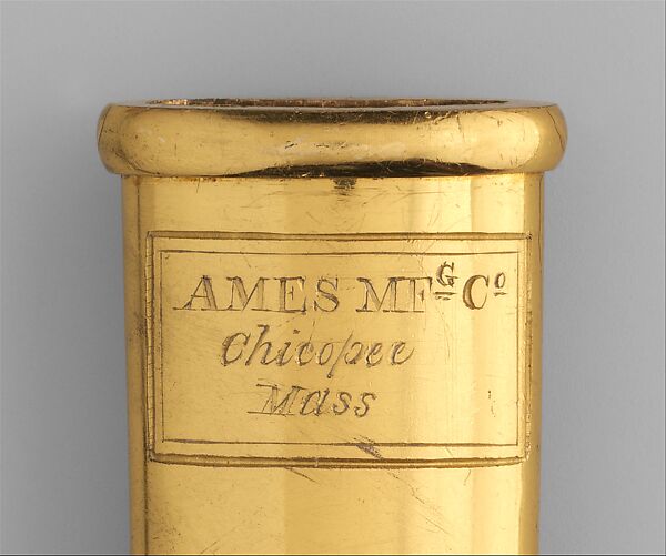 Sword and Scabbard of Captain Richard French (1792–1854), Ames Manufacturing Company (American, Chicopee, Massachusetts, 1834–1935), Gold, brass, steel, American, Chicopee, Massachusetts