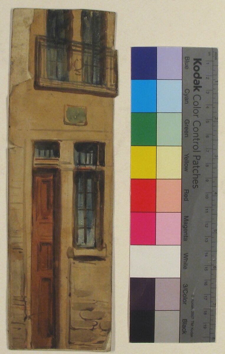 Design for a Stage Set at the Opéra, Paris, Eugène Cicéri (French, Paris 1813–1890 Fontainebleau), Watercolor over graphite