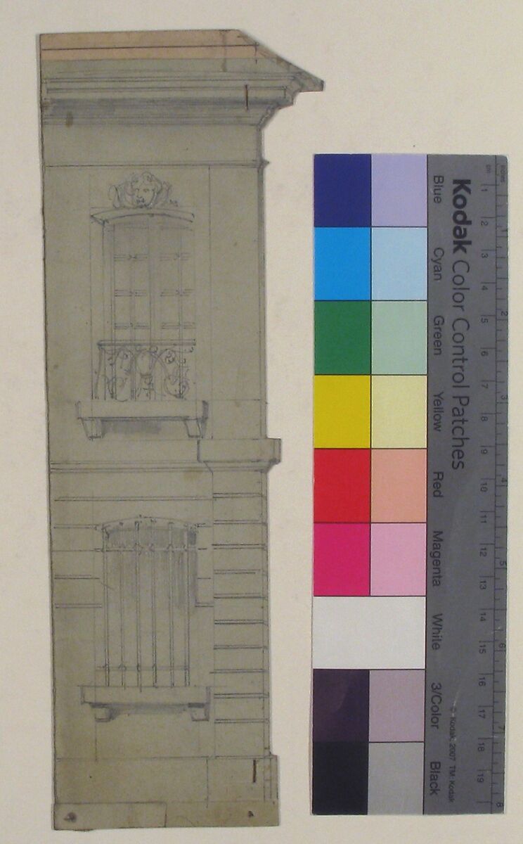 Design for a Stage Set at the Opéra, Paris, Eugène Cicéri (French, Paris 1813–1890 Fontainebleau), Graphite