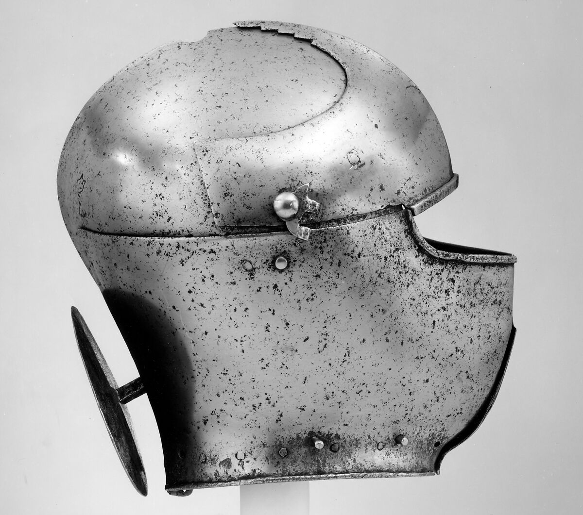 Armet, Steel, Italian, probably Milan