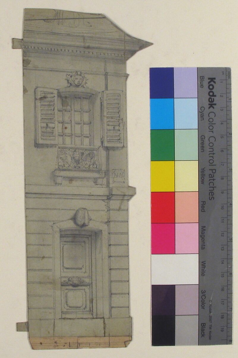Design for a Stage Set at the Opéra, Paris, Eugène Cicéri (French, Paris 1813–1890 Fontainebleau), Graphite