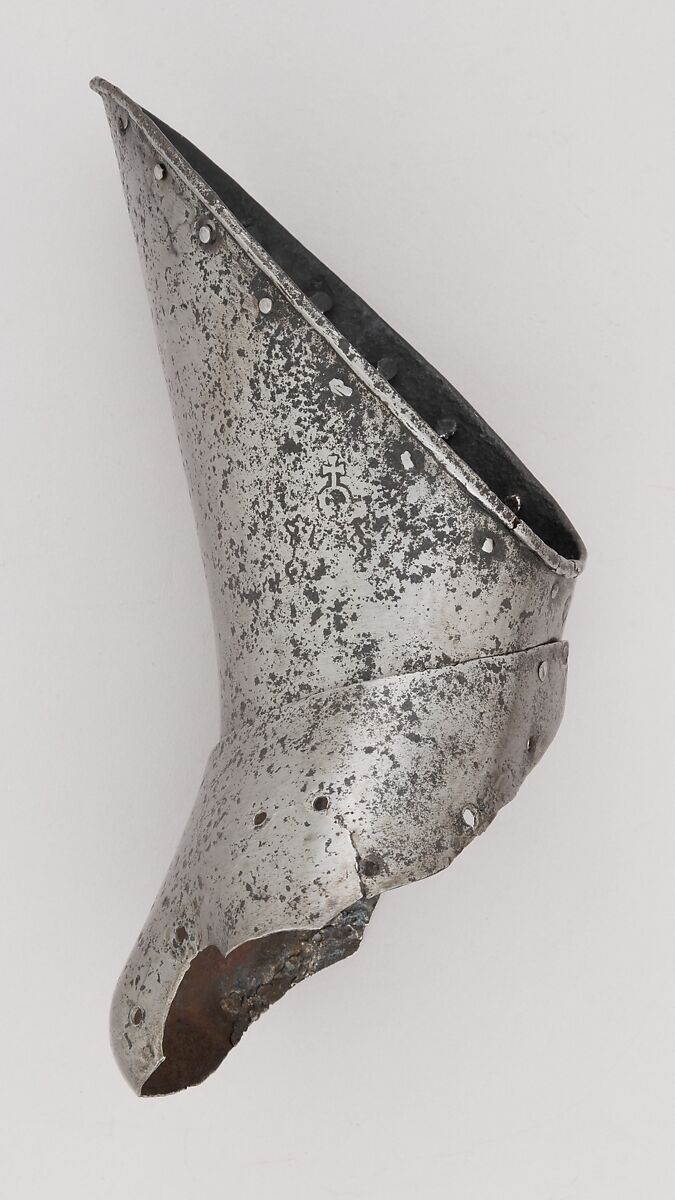 Gauntlet for the Right Hand, Steel, Italian, probably Milan